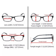 eyekeeper.com Stylish Reading Glasses with Wood-Look Arms RE19042 Eyeglasses White Smoke Black Brown / +0.50,Black Brown / +0.75,Black Brown / +1.00,Black Brown / +1.50,Black Brown / +1.75,Black Brown / +2.25,Black Brown / +2.50,Black Brown / +2.75,Black Brown / +3.00,Black Brown / +3.50,Black Brown / +4.00,Black Grey / +0.50,Black Grey / +0.