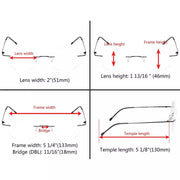 eyekeeper.com Stylish Round Frameless Reading Glasses Rimless Readers RWK9910 Eyeglasses White Smoke Black / without magnification,Black / +0.50,Black / +1.00,Black / +1.25,Black / +1.50,Black / +1.75,Black / +2.00,Black / +2.25,Black / +2.50,Black / +3.00,Black / +3.50,Gold / without magnification,Gold / +0.50,Gold / +1.00,Gold / +1.25,Gold / +1.50,Gold