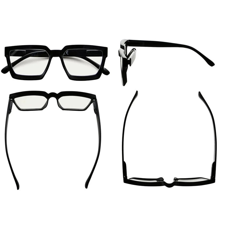 eyekeeper.com Stylish Thicker Frame Multifocus Reading Glassses M2003 Eyeglasses White Smoke Black / +1.00,Black / +1.50,Black / +1.75,Black / +2.00,Black / +2.50,Black / +3.00,Clear / +1.00,Clear / +1.50,Clear / +1.75,Clear / +2.00,Clear / +2.50,Clear / +3.00,Grey Tortoise / +1.00,Grey Tortoise / +1.50,Grey Tortoise / +1.75,Grey Tortoise / +2.00