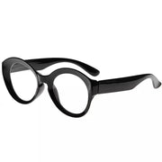 eyekeeper.com Stylish Thicker Frame Round Reading Glasses R2004 Eyeglasses White Smoke Black / without magnification,Black / +0.50,Black / +0.75,Black / +1.00,Black / +1.25,Black / +1.50,Black / +1.75,Black / +2.00,Black / +2.25,Black / +2.50,Black / +2.75,Black / +3.00,Black / +3.50,Black / +4.00,Red / without magnification,Red / +0.50,Red