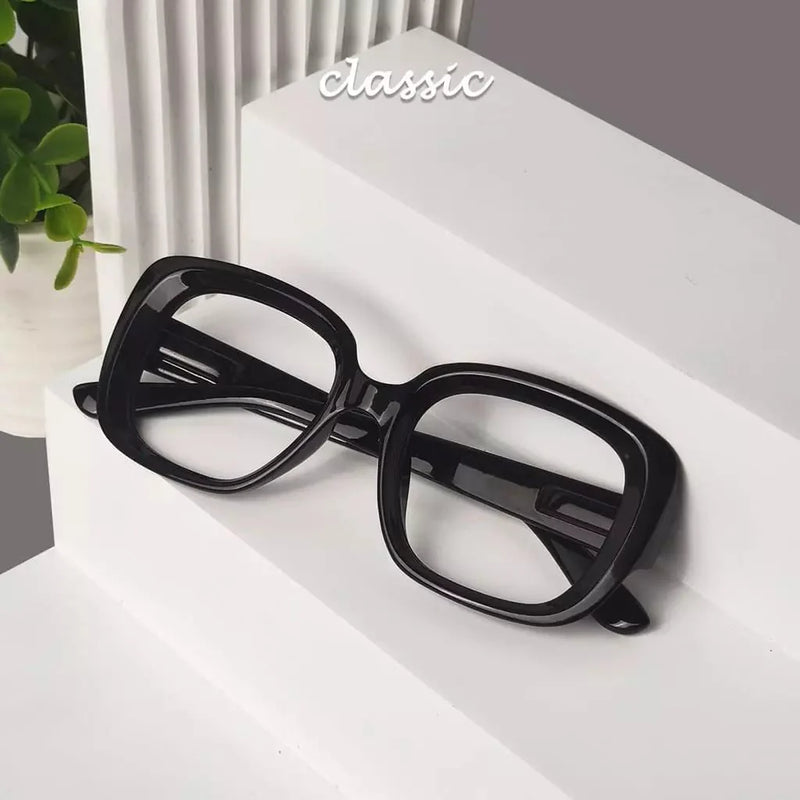 eyekeeper.com Stylish Thicker Reading Glasses Square Readers R2035 Eyeglasses Light Gray Black White Tortoise / without magnification,Black White Tortoise / +0.50,Black White Tortoise / +0.75,Black White Tortoise / +1.00,Black White Tortoise / +1.25,Black White Tortoise / +1.50,Black White Tortoise / +1.75,Black White Tortoise / +2.00,Black W