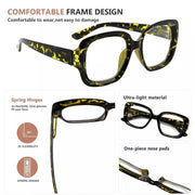 eyekeeper.com Stylish Thicker Reading Glasses Square Readers R2035 Eyeglasses White Smoke Black White Tortoise / without magnification,Black White Tortoise / +0.50,Black White Tortoise / +0.75,Black White Tortoise / +1.00,Black White Tortoise / +1.25,Black White Tortoise / +1.50,Black White Tortoise / +1.75,Black White Tortoise / +2.00,Black W