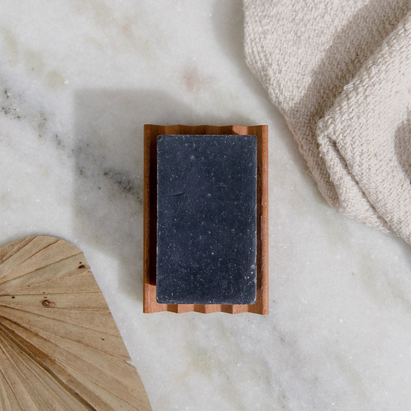 ZeroWasteStore.com Soap Bar - 4oz, Face and Body, 8 Scent Options, All Natural Bar Soap, Vegan, Plastic Free Bar Soap Gray Charcoal