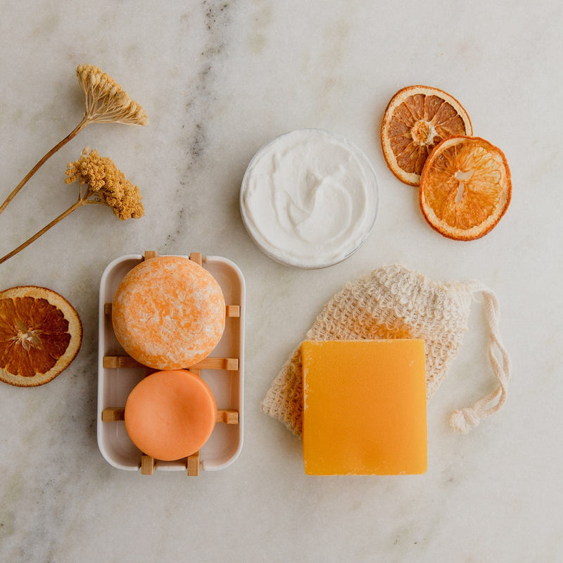 ZeroWasteStore.com Zero Waste Body Butter - Shampoo Bar Scents, 4oz, Deeply Nourishing, Moisturizing Lotion & Moisturizer Gray Sunshine,Driftwood