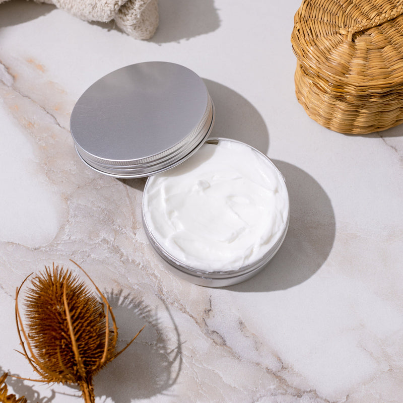 ZeroWasteStore.com Zero Waste Body Butter - Shampoo Bar Scents, 4oz, Deeply Nourishing, Moisturizing Lotion & Moisturizer Light Gray Sunshine,Driftwood