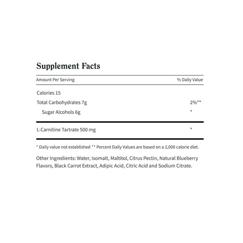 Snap Supplements L-Carnitine Sugar-Free Blueberry Gummies White Smoke