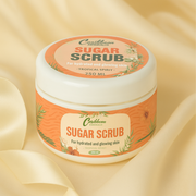 Caribbean Emerald Tropical Spirit Sugar Scrub - Exfoliate and glow Scrub Light Goldenrod