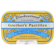 Grether's Pastilles Grether's Pastilles Original Blackcurrant Natural Remedy Dry Mouth Relief 15Oz Dry Mouth Relief Light Gray