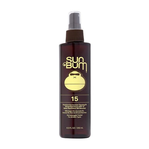 VIP Extensions Sun Bum SPF 15 Moisturizing Tanning Oil 8.5 oz Skin Care White Smoke