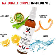 Warren London Dog Sunscreen With Aloe Vera Moisturizer Spa Product White Smoke