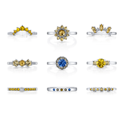 Fragrant Jewels FJ Mini Favorites - Travel Size Set Bundle White Smoke Ring / 5,Ring / 6,Ring / 7,Ring / 8,Ring / 9,Ring / 10