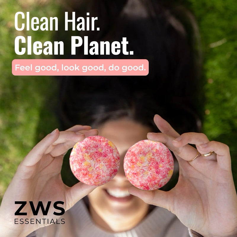 ZeroWasteStore.com Shampoo Bar Shampoo Black Bloom with Castor Oil,Sunshine,Driftwood,Oasis,Maui Melon,Sunkissed,Blossom,Cobalt,Peppermint Breeze,Simply Unscented,Earth,Seasonal Harvest