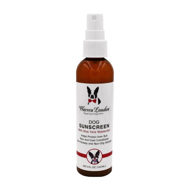 Warren London Dog Sunscreen With Aloe Vera Moisturizer Spa Product Light Gray