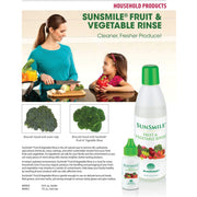Herb's Fortune NOW AVAILABLE SunSmile Fruit & Vegetable Rinse, by Sunrider Body & Hair Care Dark Slate Gray Size: 1 fl. oz.,Size: 16 fl. oz