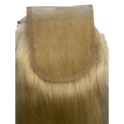 VIP Extensions Super Line Silk 4x4 Closure Silk Lace 613 Hair Extension Dark Khaki Straight 14'',Body wave 14'',Straight 12''