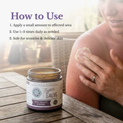 Euphoric Herbals Super Salve Salve White Smoke 1oz,4oz,8oz