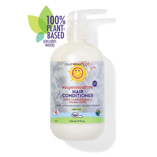 California Baby California Kids® #supersensitive™ Hair Conditioner Kids White Smoke 19oz/562ml
