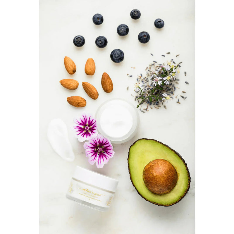 Athar'a Pure Superfruit & Jasmine Antioxidant Face Moisturizer (Organic, Vegan, 100% Natural) Face Beige