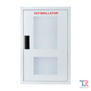 True Rescue Surface Mounted Combination Cabinet Cabinet White Smoke Non-alarmed