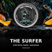 Badass Beard Care The Surfer Beard Balm BALM Black