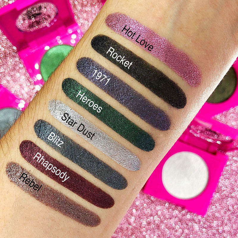 Medusa's Makeup Glam Rock Eyeshadow - Hot Love Rosy Brown