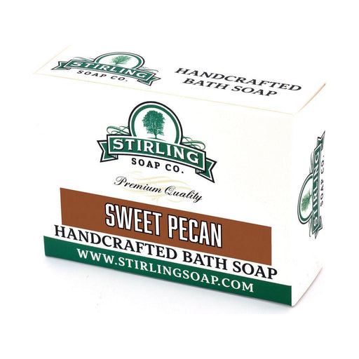 Stirling Soap Co Stirling Soap Co. Sweet Pecan  Bath Soap 5.5 Oz Bath Soap White Smoke
