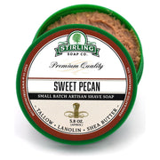 Stirling Soap Co Stirling Soap Co. Sweet Pecan Shaving Collection Shaving Set Dark Green Shaving Soap 5.8oz