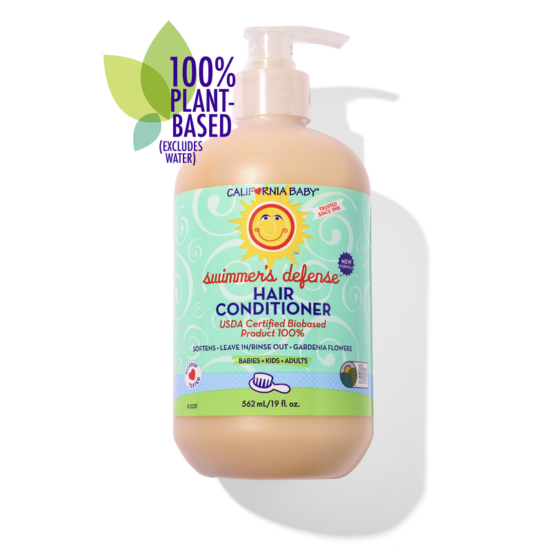 California Baby Swimmer's Defense™ Hair Conditioner Hair Conditioner White Smoke 19oz/562ml