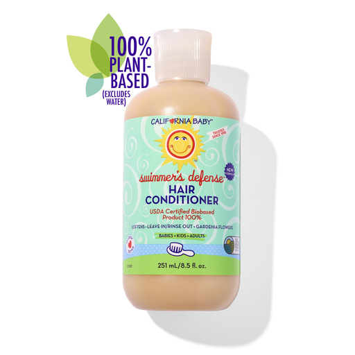 California Baby Swimmer's Defense™ Hair Conditioner Hair Conditioner White Smoke 8.5oz/251mL