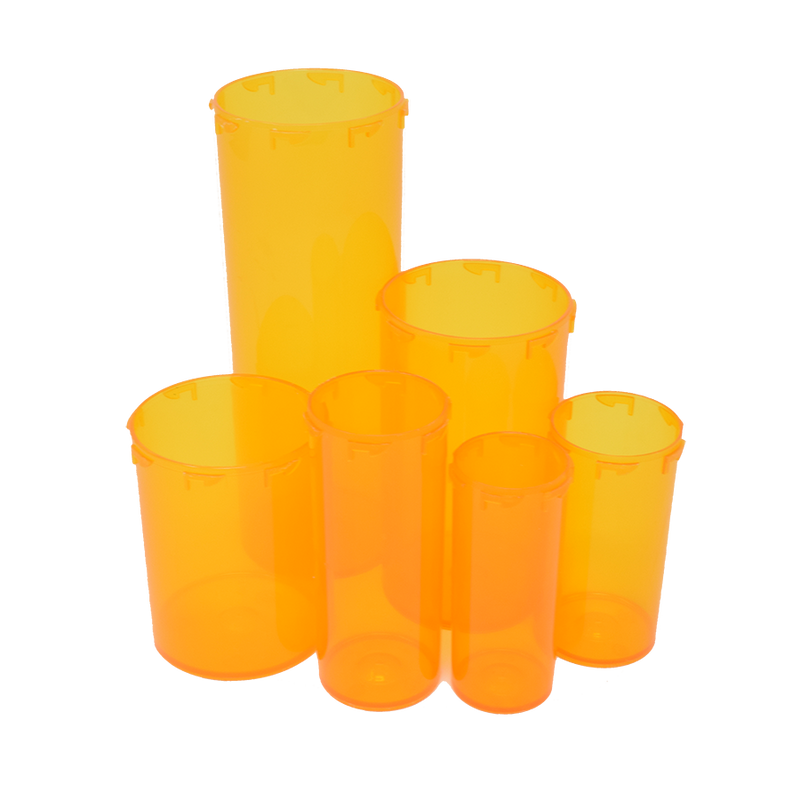 Centor In Precise  Pak  Screw-Loc Amber Plastic Vial  13 Dram 300 C Laboratory Supplies Black