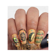 UberChic Beauty Let's Taco Bout It Stamping Plate Rosy Brown