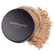 Nava Beauty bareMinerals Matte Foundation Broad Spectrum SPF 15 White Smoke Tan Nude