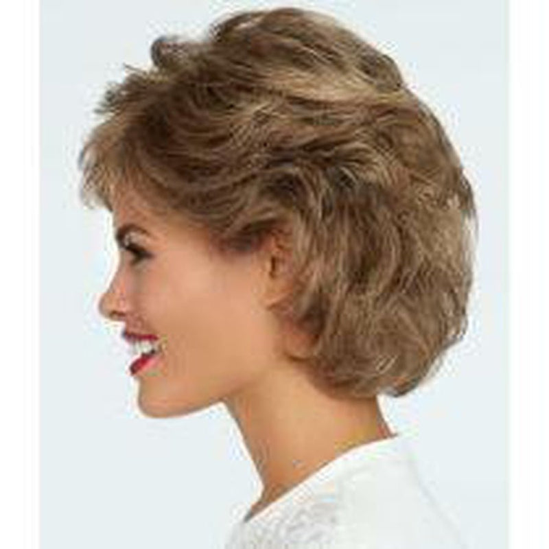 VIP Extensions Raquel Welch Tango Wig Synthetic Wig Lavender R4 Midnight Brown,R6 Dark Chocolate,R6/30H Chocolate Copper,R8 Dark Cinnamon,R8/25 Golden Walnut,R829S Glazed Hazelnut,R830 Ginger Brown,R9S Glazed Mahogany,R10 Chestnut,R1020 Buttered Walnut,R11S Glazed Mocha,R12T Pecan Brown,R12/26H Honey Pecan,R1416T B