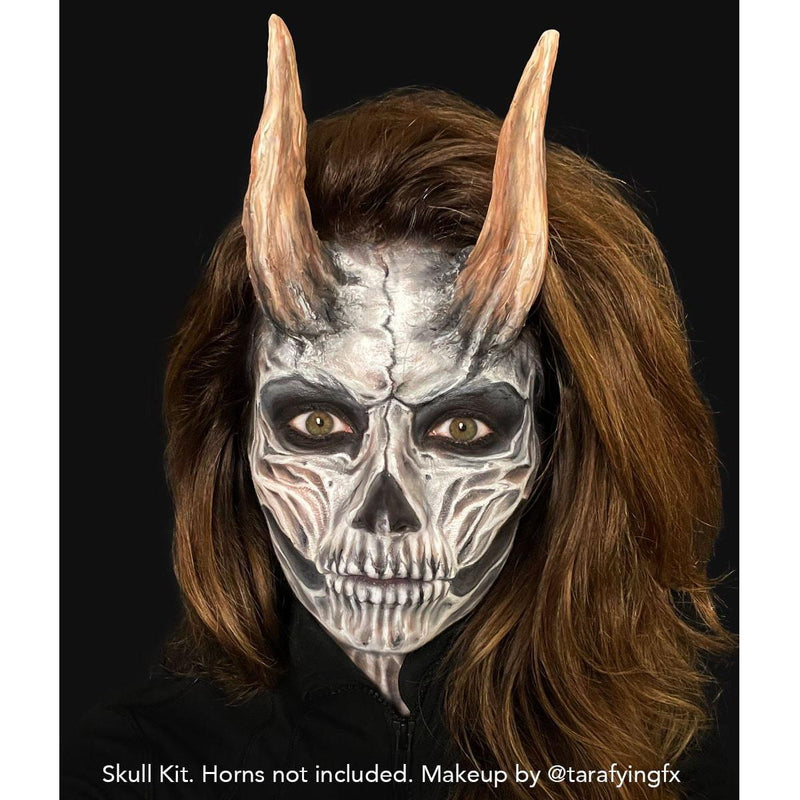 Graftobian Make-Up Company Skull Makeup Kit Tan