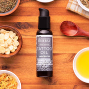 Ora's Amazing Herbal Tattoo Oil, Natural Tattoo Aftercare Coral 2 oz
