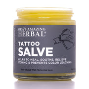 Ora's Amazing Herbal Tattoo Salve, Natural Tattoo Aftercare Health & Beauty Dark Slate Gray 1oz & 4oz
