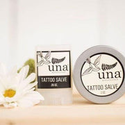 Una Biologicals® Tattoo Salve | Organic Wonder Salve | Una Biologicals Salve Antique White Travel Size - 0.5oz Stick