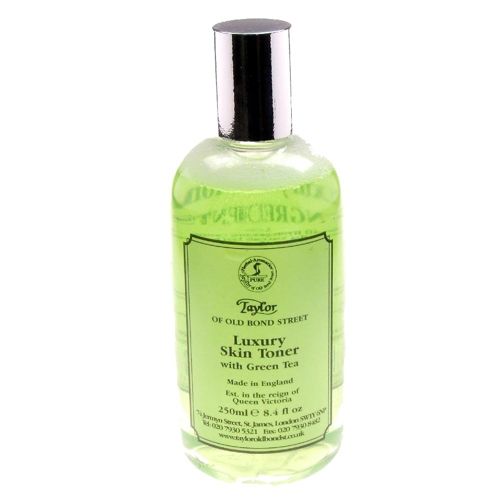 Taylor Of Old Bond Street Taylor Of Old Bond Street Luxury Skin Toner with Green Tea 8.4 Oz Pre-Shave After Shave - Skin Toner White Smoke