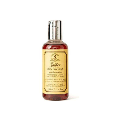 Taylor Of Old Bond Street Taylor of Old Bond Street Sandalwood Luxury Hair & Body Shampoo 100 ml Shampoo Tan