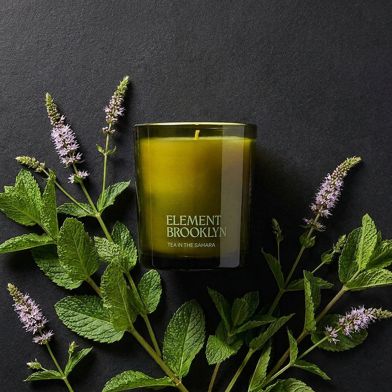 Element Brooklyn Tea in the Sahara Candle Candles Dark Slate Gray