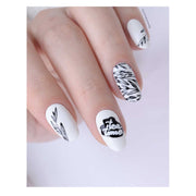 UberChic Beauty Tea Time Stamping Plate Thistle