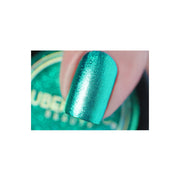 UberChic Beauty Teal Chrome Powder Gray