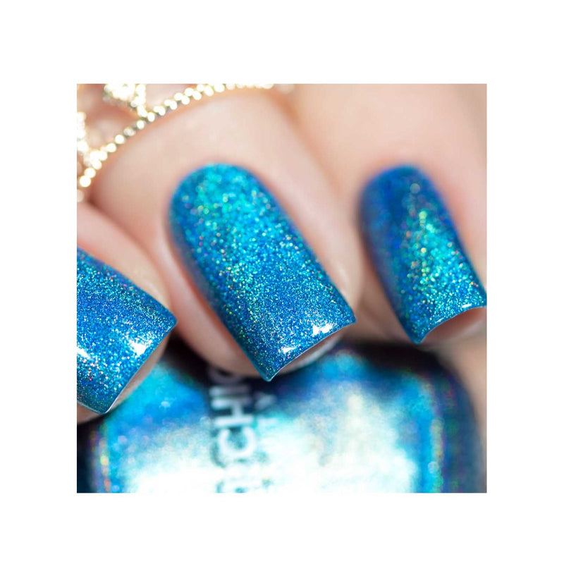 UberChic Beauty Teal We Meet Again - Holographic Polish Regular Polish Gray