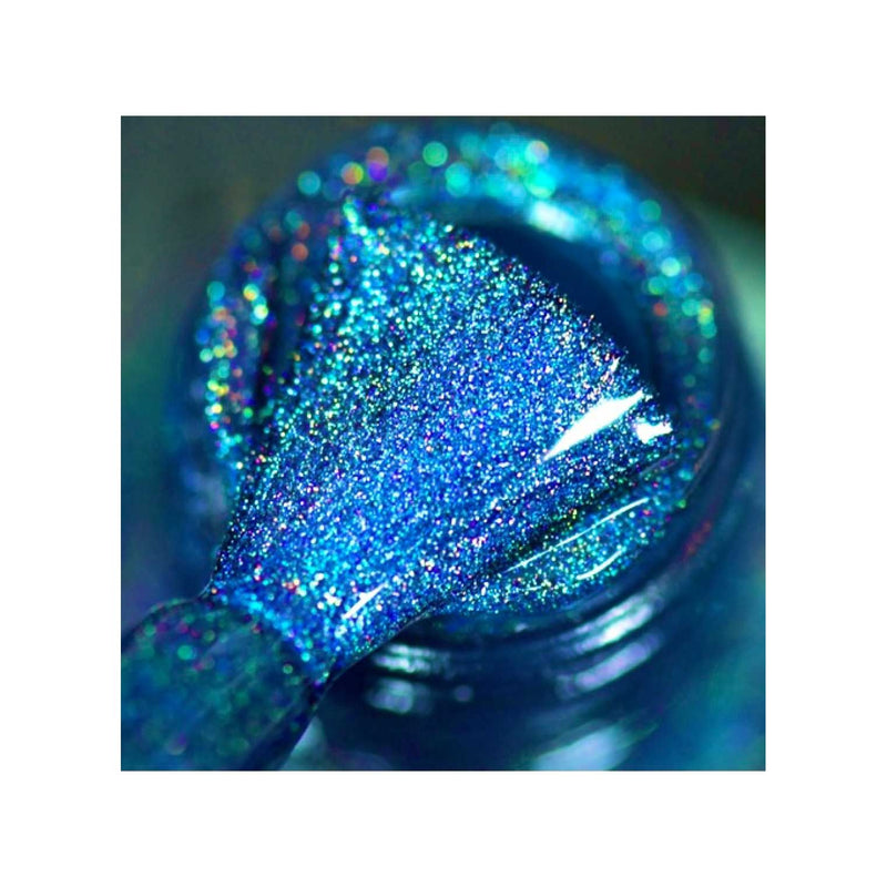 UberChic Beauty Teal We Meet Again - Holographic Polish Regular Polish Dark Slate Gray