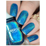 UberChic Beauty Teal We Meet Again - Holographic Polish Regular Polish Dark Slate Blue