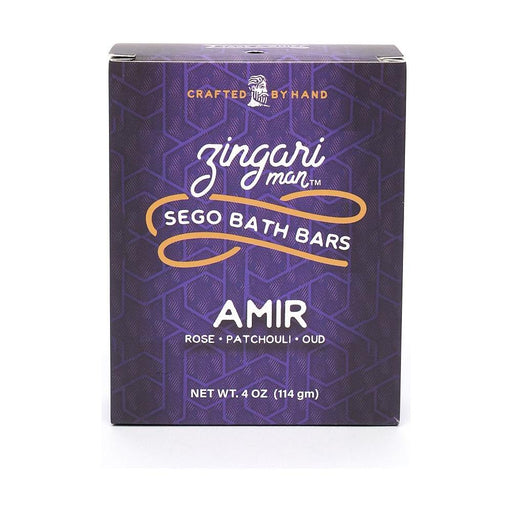 Zingari Man The Amir Bath Bar Bar soap Dark Slate Blue