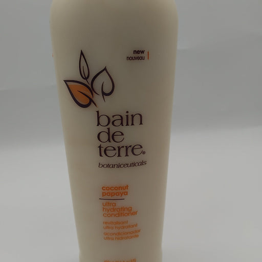 VIP Extensions Bain de Terre Coconut Papaya Ultra Hydrating Conditioner 13.5 fl oz Conditioner Gray