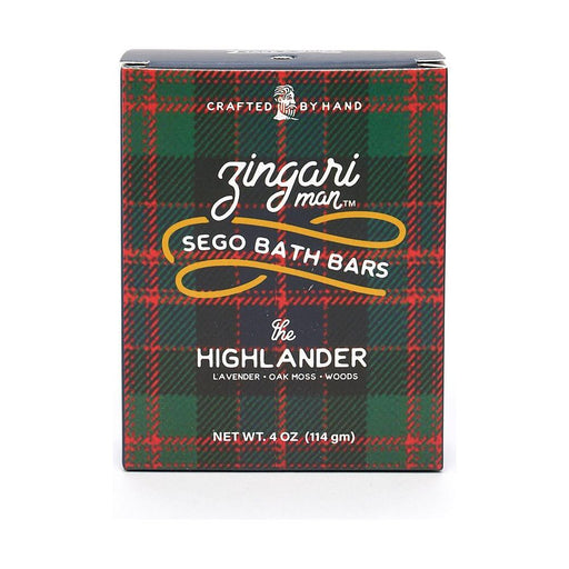 Zingari Man The Highlander Bath Bar Bar soap Dark Slate Gray