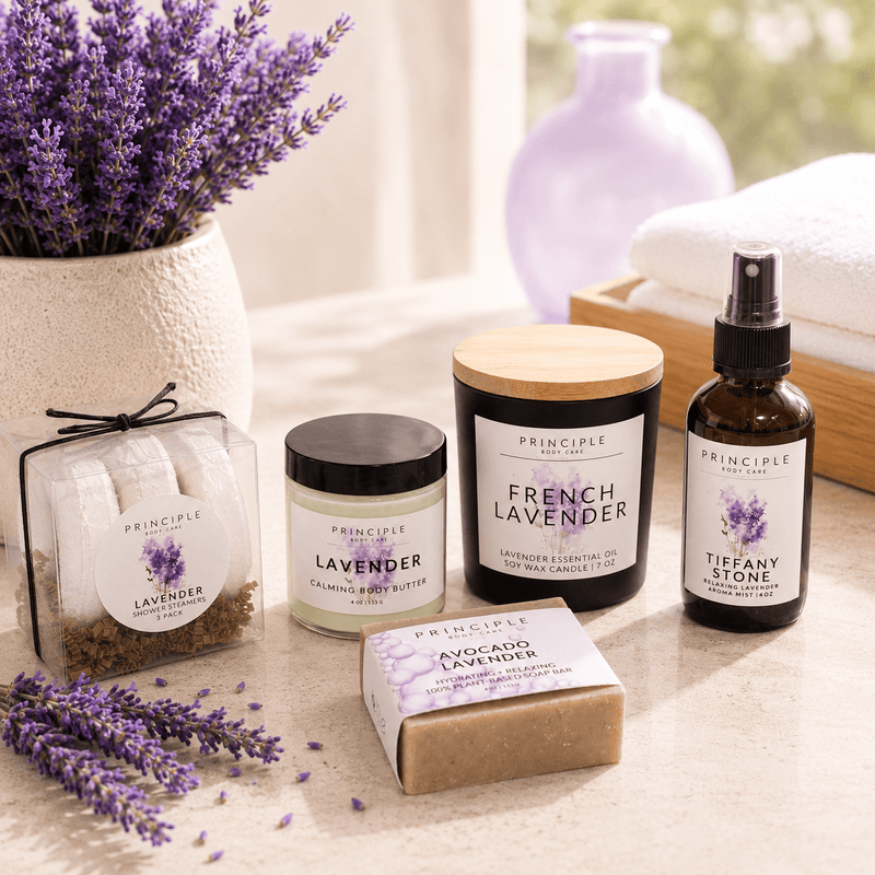 P R I N C I P L E The Lavender Collection Gift Set Antique White