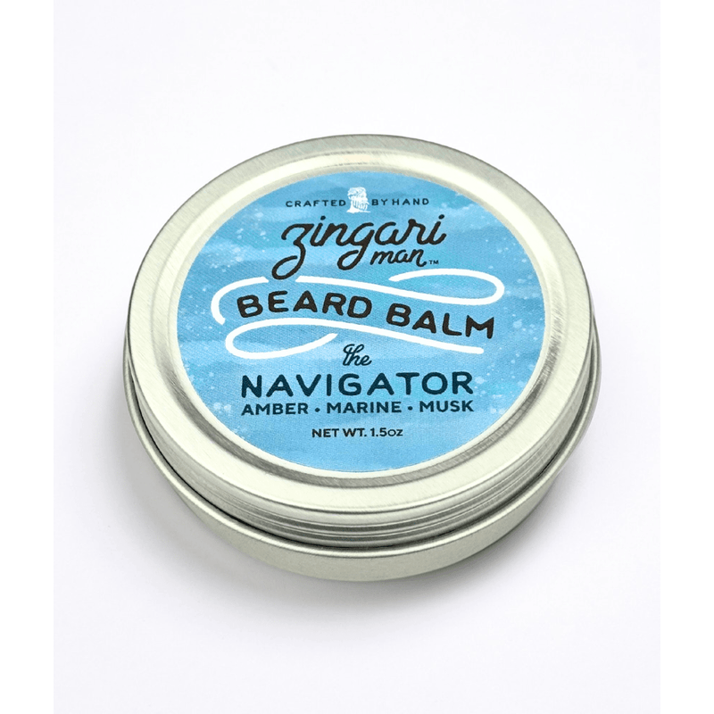 Zingari Man The Navigator Beard Balm beard wax White Smoke